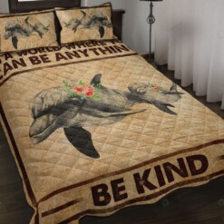 Dolphin Quilt Bedding Set