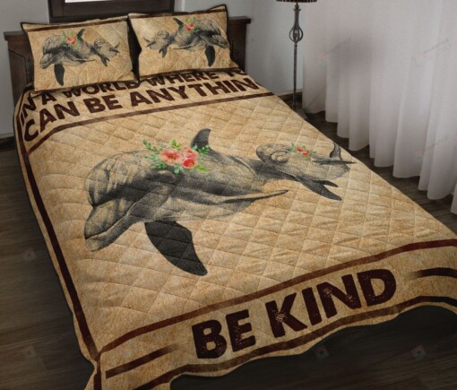 Dolphin Quilt Bedding Set