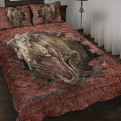 Saurus Quilt Bedding Set