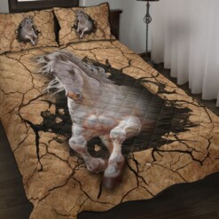 Love Horses Quilt Bedding Set