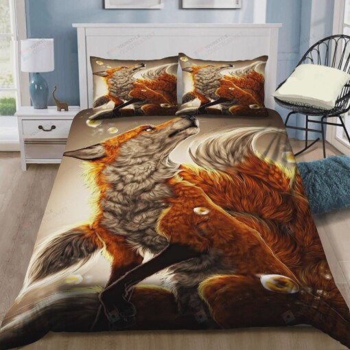 Fantasy Fox Bedding Set (Duvet Cover & Pillow Cases)