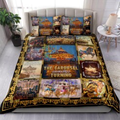 The Carousel Never Stops Turning Bedding Set Bed Sheets Spread Comforter Duvet Cover Bedding Sets