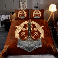 Viking Bed Sheets Spread Comforter Duvet Cover Bedding Sets