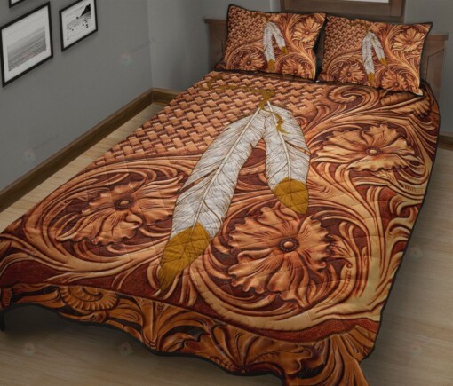 Native Feather Quilt Bedding Set Bed Sheets Spread Comforter Duvet Cover Bedding Sets