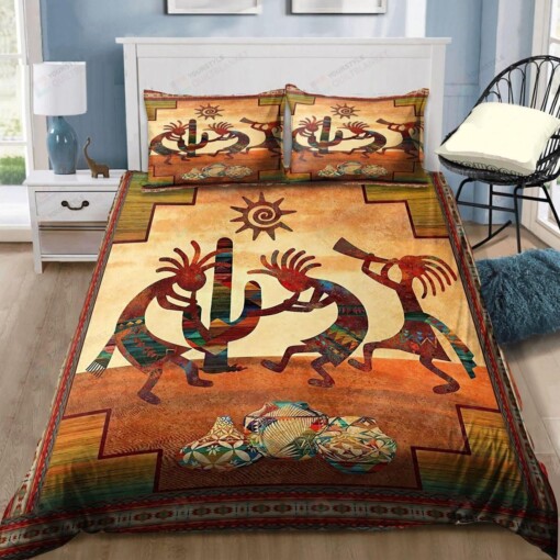 Native American Kokopelli Bedding Duvet Cover Bedding Set