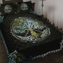 Yoga Tree Life Quilt Bedding Set