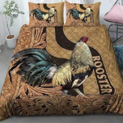 Rooster Quilt Bedding Set Cotton Bed Sheets Spread Comforter Duvet Cover Bedding Sets