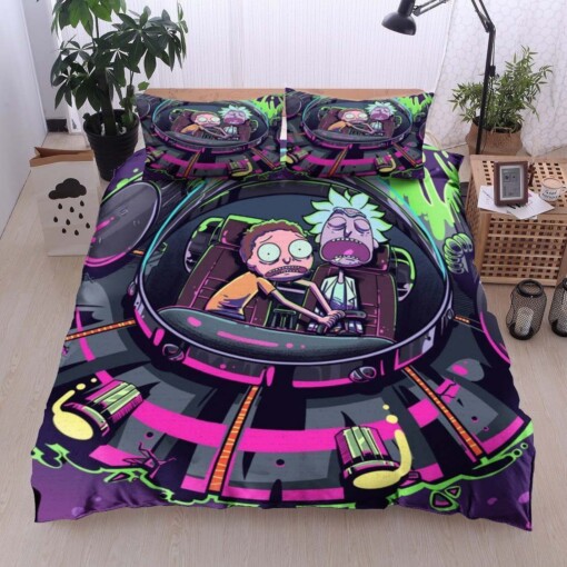 Rick And Morty Bedding Sets (Duvet Cover & Pillow Cases)