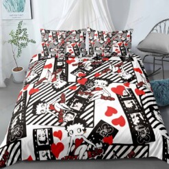 Betty Boop Duvet Cover Bedding Set