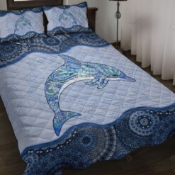 Dolphin Quilt Bedding Set
