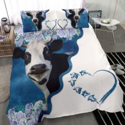 Dairy Cow Bedding Set Bed Sheets Spread Comforter Duvet Cover Bedding Sets