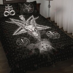 Satanic Quilt Bedding Set Bed Sheets Spread Comforter Duvet Cover