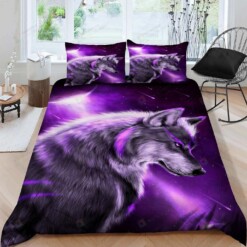 Wolves Cotton Bed Sheets Spread Comforter Duvet Cover Bedding Sets