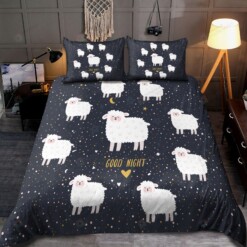 Sheep Bedding Set Bed Sheets Spread Comforter Duvet Cover Bedding Sets