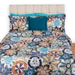 Floral Cotton Bed Sheets Spread Comforter Duvet Cover Bedding Sets