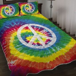 LGBT Be Kind Peace Quilt Bedding Set