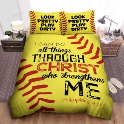 Softball Cotton Bed Sheets Spread Comforter Duvet Cover Bedding Sets