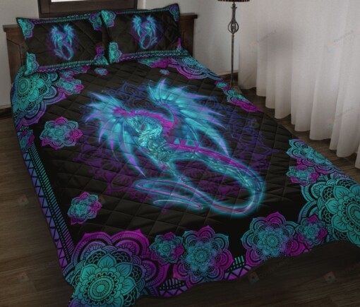 Dragon Quilt Bedding Set