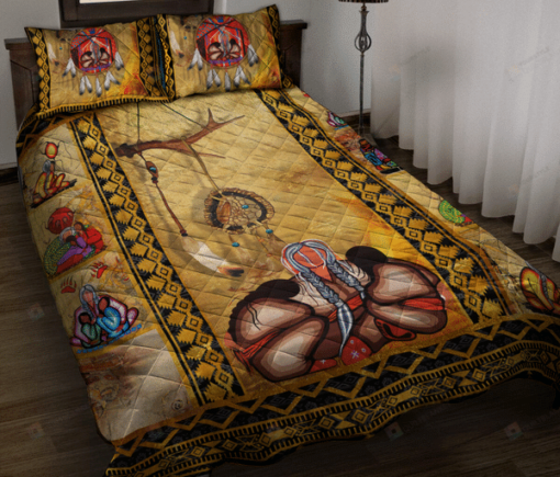 Native American Grandma Quilt Bedding Set