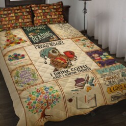 Love Book Quilt Bedding Set