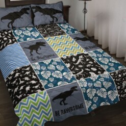 Saurus Quilt Bedding Set