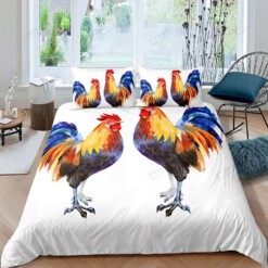 Chickens Bedding Set Bed Sheet Spread Comforter Duvet Cover Bedding Sets