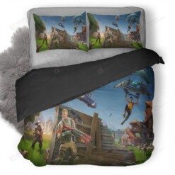 Fortnite Duvet Cover Bedding Set