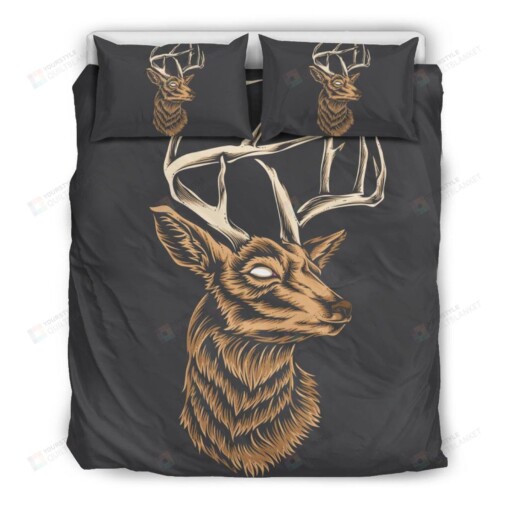 Deer Back Bed Sheets Duvet Cover Bedding Sets