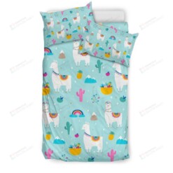 Llama Bedding Set Bed Sheet Spread Comforter Duvet Cover Bedding Sets