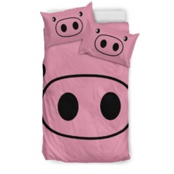 Face Pig Bedding Set Cotton Bed Sheets Spread Comforter Duvet Cover Bedding Sets