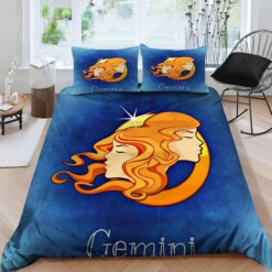 Gemini Bedding Cotton Bed Sheets Spread Comforter Duvet Cover Bedding Sets