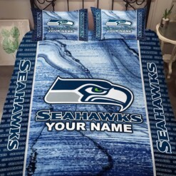 Personalized Seattle Seahawks Bedding Set