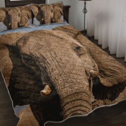 Elephant Quilt Bedding Set