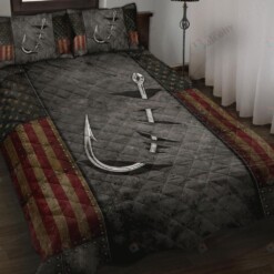 Crack Fishing Flag Quilt Bedding Set