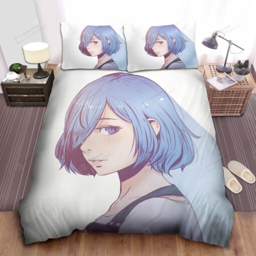 Touka's Smile Bed Sheets Spread Comforter Duvet Cover Bedding Sets