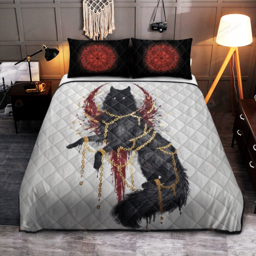 Fenrir Viking Quilt Bedding Set