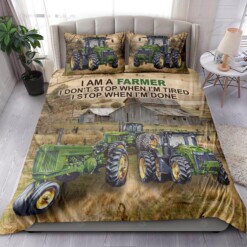 TractorI  Am A Farmer Bedding Set Bed Sheets Spread Comforter Duvet Cover Bedding Sets