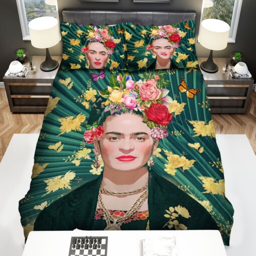 Frida Bed Sheets Spread Comforter Duvet Cover Bedding Sets