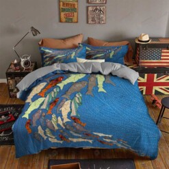 Fish Bedding Set (Duvet Cover & Pillow Cases)