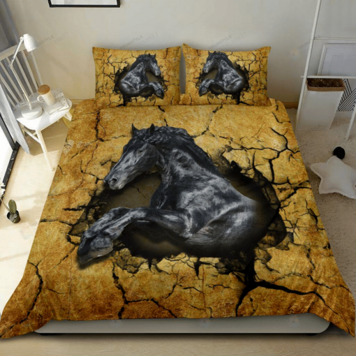 Horse Crack Bedding Set Bedding Set Bed Sheet Spread Comforter Duvet Cover Bedding Sets