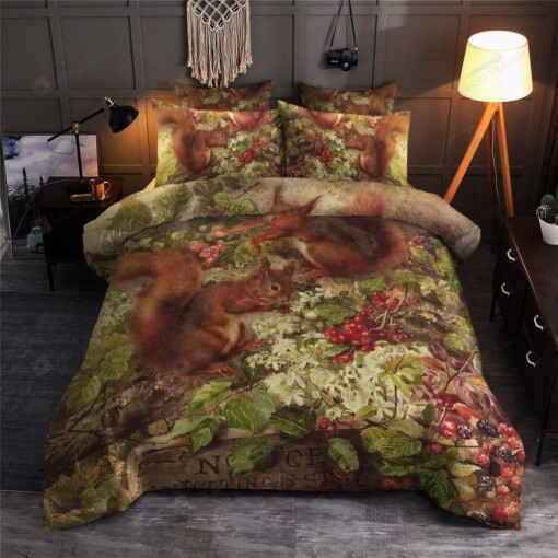 Squirrel Bed Sheets Duvet Cover Bedding Sets