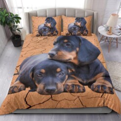 Dachshund Bed Sheets Duvet Cover Bedding Set