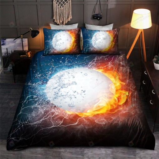 Golf Water And Fire Style Bedding Set Bed Sheets Spread Comforter Duvet Cover Bedding Sets