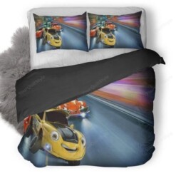 Wheely Car Racing Duvet Cover Bedding Set