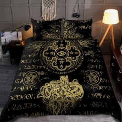 Alchemy Bedding Set Cotton Bed Sheets Spread Comforter Duvet Cover Bedding Sets