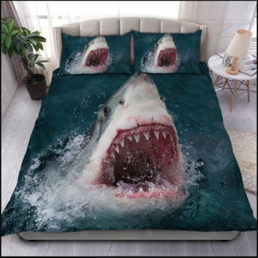 Shark Bed Sheets Spread Duvet Cover Bedding Sets