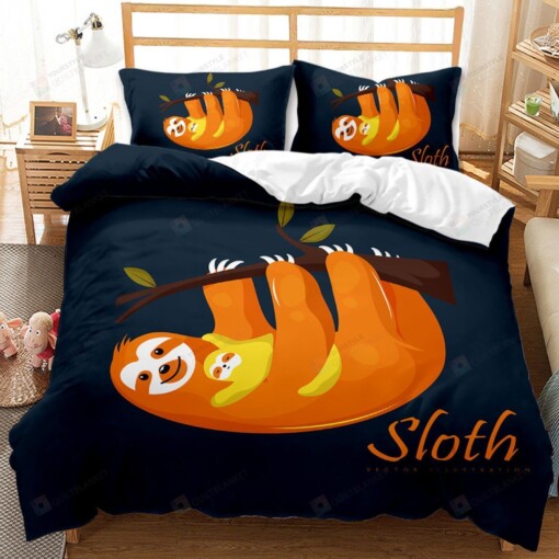 Sloth Bed Sheets Duvet Cover Bedding Sets