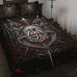 Dragon Knight Quilt Bedding Set