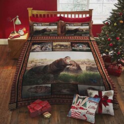 Hippo Bedding Set (Duvet Cover & Pillow Cases)