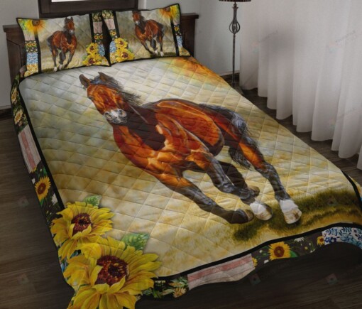 Horse - Animal Giclee Quilt Bedding Set